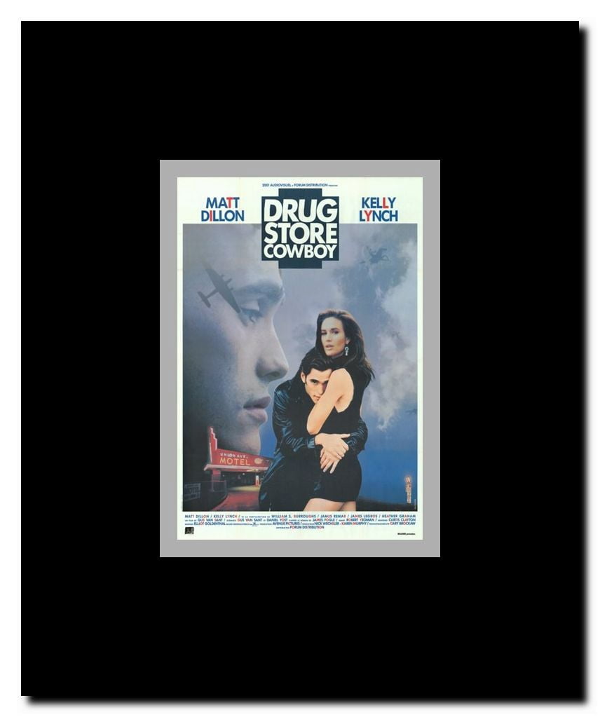 Drugstore Cowboy Framed Movie Poster