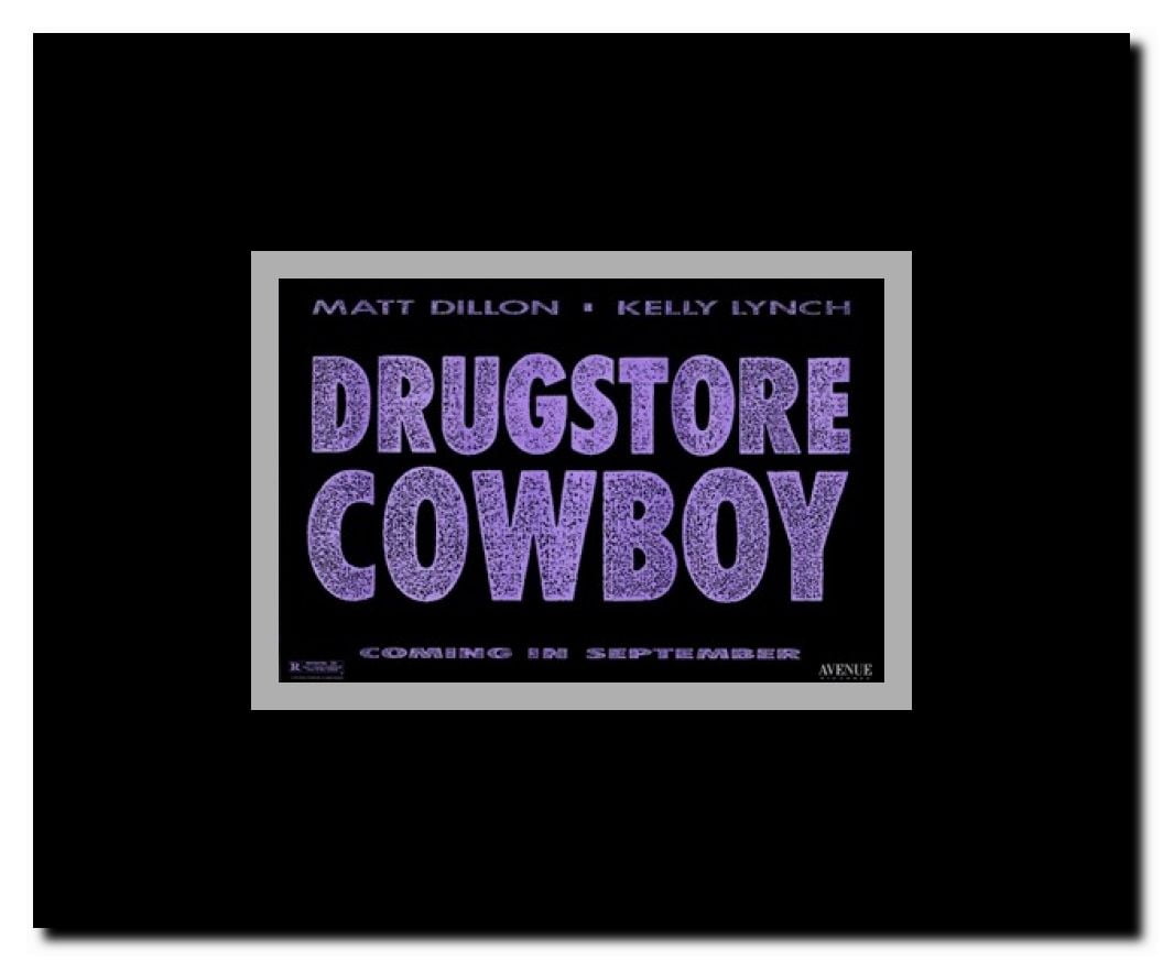 Drugstore Cowboy Framed Movie Poster