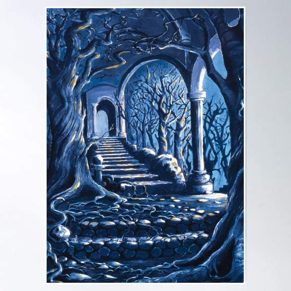 Druid - Winter Passage Poster Wall Art, Modern Wall Decor, 24x36 UNFRAMED