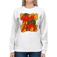 thumbnail image 1 of Drum And Bass Graffiti Sweatshirt Women -SPIdeals Designs, Female 5X-Large, 1 of 4