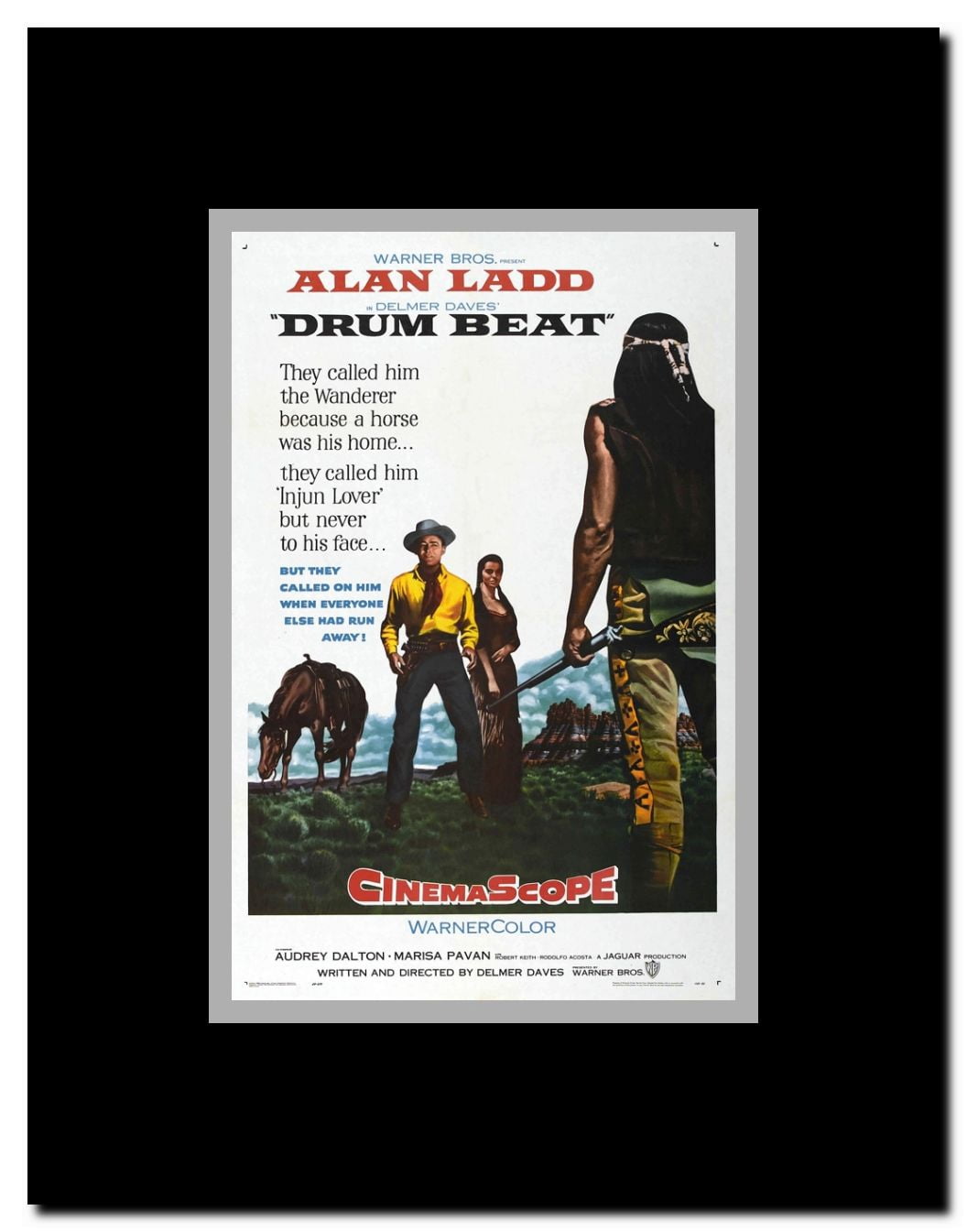 Drum Beat Framed Movie Poster
