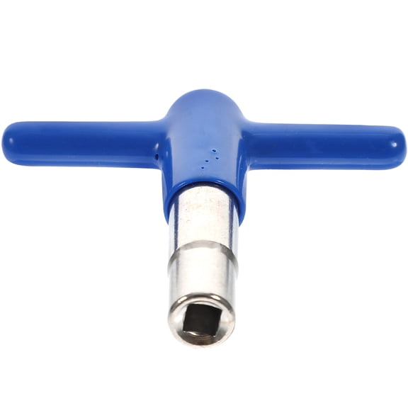Drum Tuner Key with Silicone Cover for Beginner Blue Zinc Alloy and Silicone Lightweight Portable
