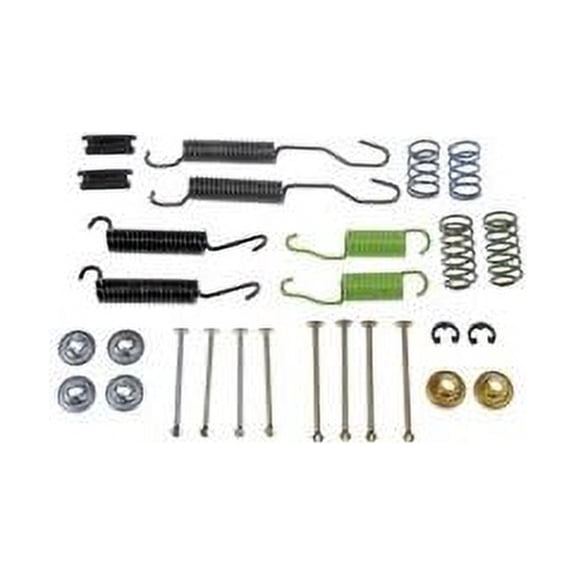 Drum Brake Hardware Kit - Compatible with 1967 - 1974 GMC C15/C1500 Pickup 1968 1969 1970 1971 1972 1973