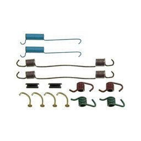 Drum Brake Hardware Kit - Compatible with 1968 - 1974 Dodge D200 Pickup 1969 1970 1971 1972 1973