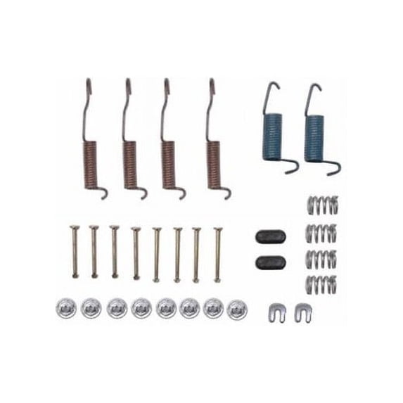 Drum Brake Hardware Kit - Compatible with 1968 Dodge D100 Pickup - Raybestos