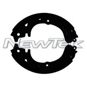NewTek Automotive New Bonded Drum Brake Shoe for 1969-1970 1977-1979,1988-1992 TOYOTA COROLLA