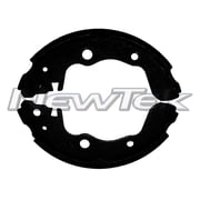 NewTek Automotive New Bonded Drum Brake Shoe for 1985-1987 CHEVROLET GEO SPECTRUM, 1985-1987 ISUZU I-MARK