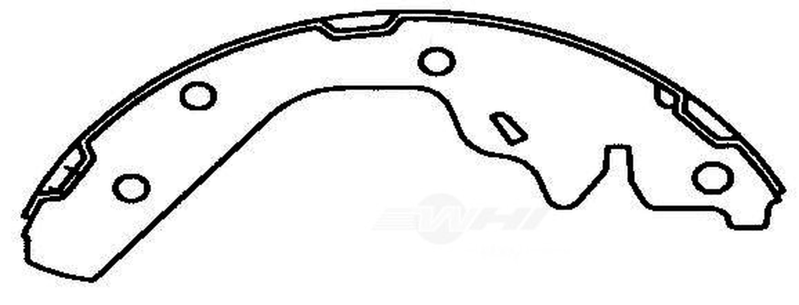 Drum Brake Shoe Fits select: 2005 DODGE NEON, 2000 CHRYSLER NEON