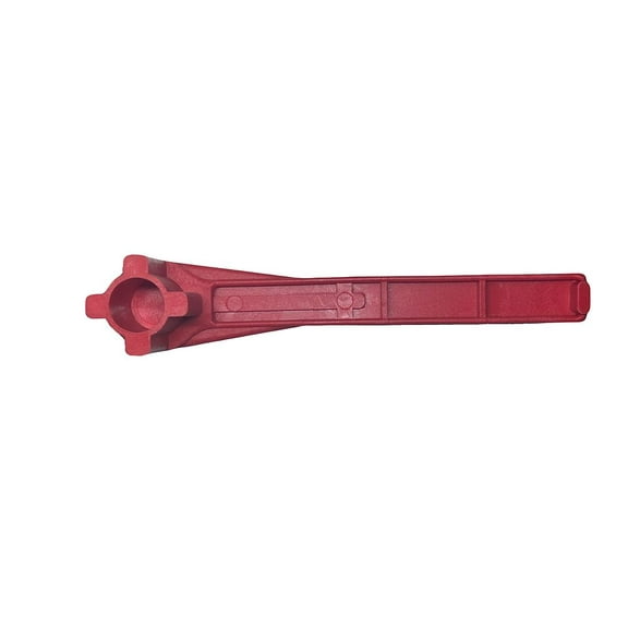 Drum Bung Wrench HDPE – 10” Durable Barrel Tool (Red)