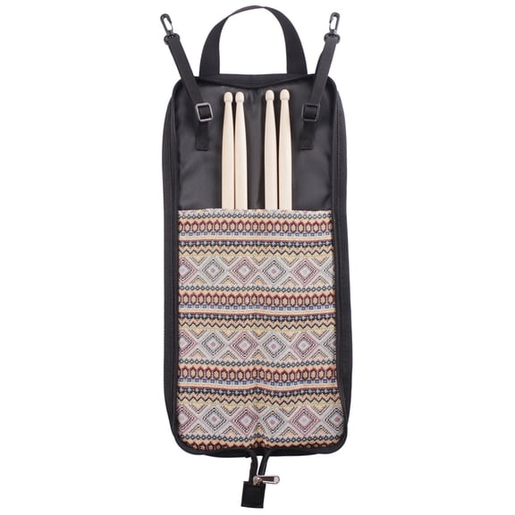 Drum Case Bag Portable Drumstick Storage Bag Large Capacity Bag with 5A Drum Sticks Easy to Carry