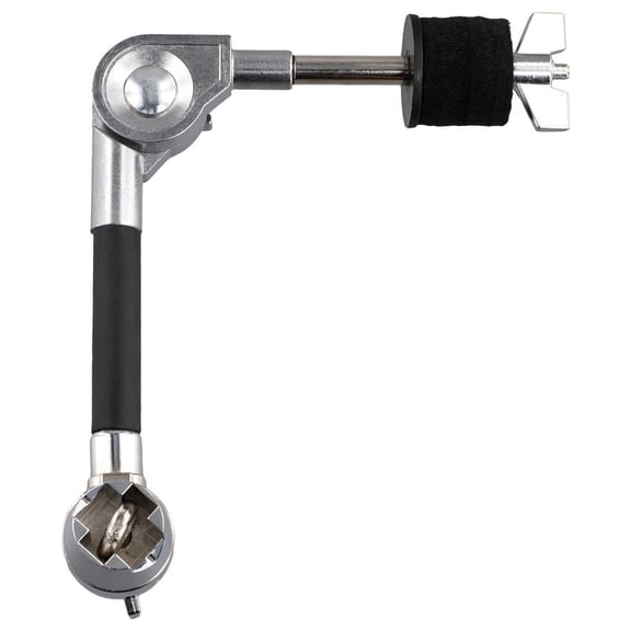 Drum Clamp Mounting Cymbal Quick Lock Clamp Cymbal Attachment Percussion Musical Instrument,1 x Cymbal quick lock clamp,Black&Silver