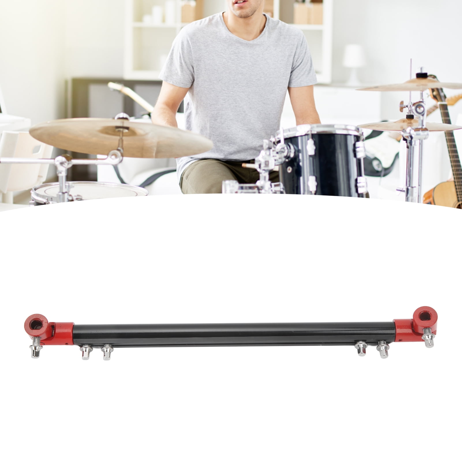 Drum Double Drive Shaft Pedal Metal Bass Drum Pedal Linkage Bar For