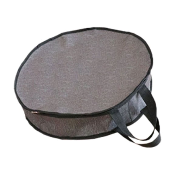 Drum Drum Protective Zipper Closure Heavy Duty Cloth Carrying Storage Portable Tote Storage For Home Organization – Lift Handle Lightweight Utility Carryall Versatile storage solution: roun... Grey1
