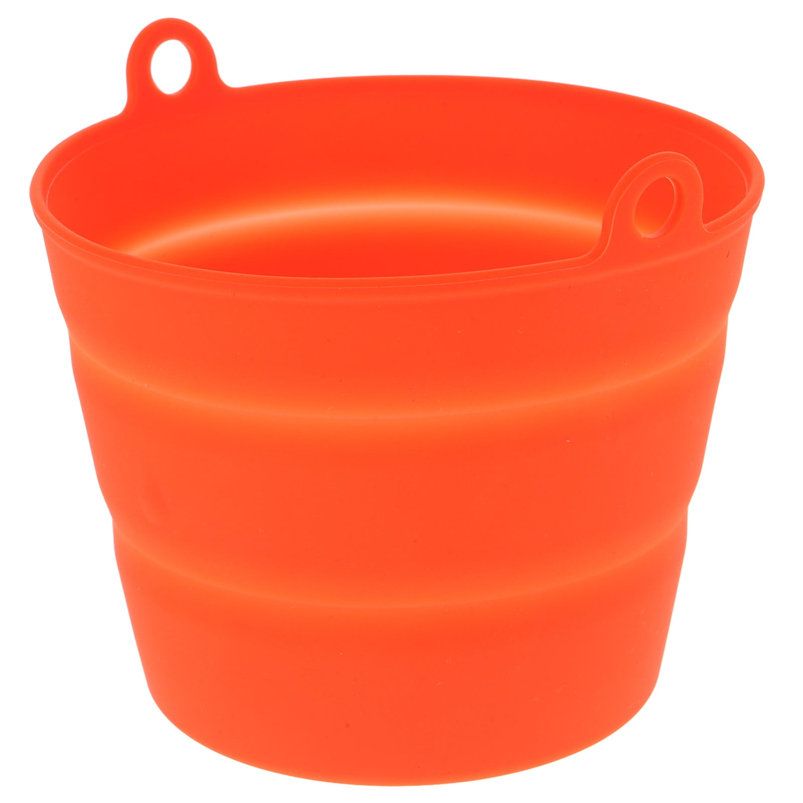 Drum Grease Tray Liners Bucket Liner for Barbecue Bbq Oil Bucket Liner Reusable Silicone Bucket