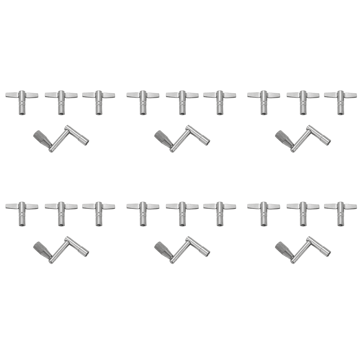 Drum Keys 24 Pack Drum Tuning Key with Continuous Motion Speed Key
