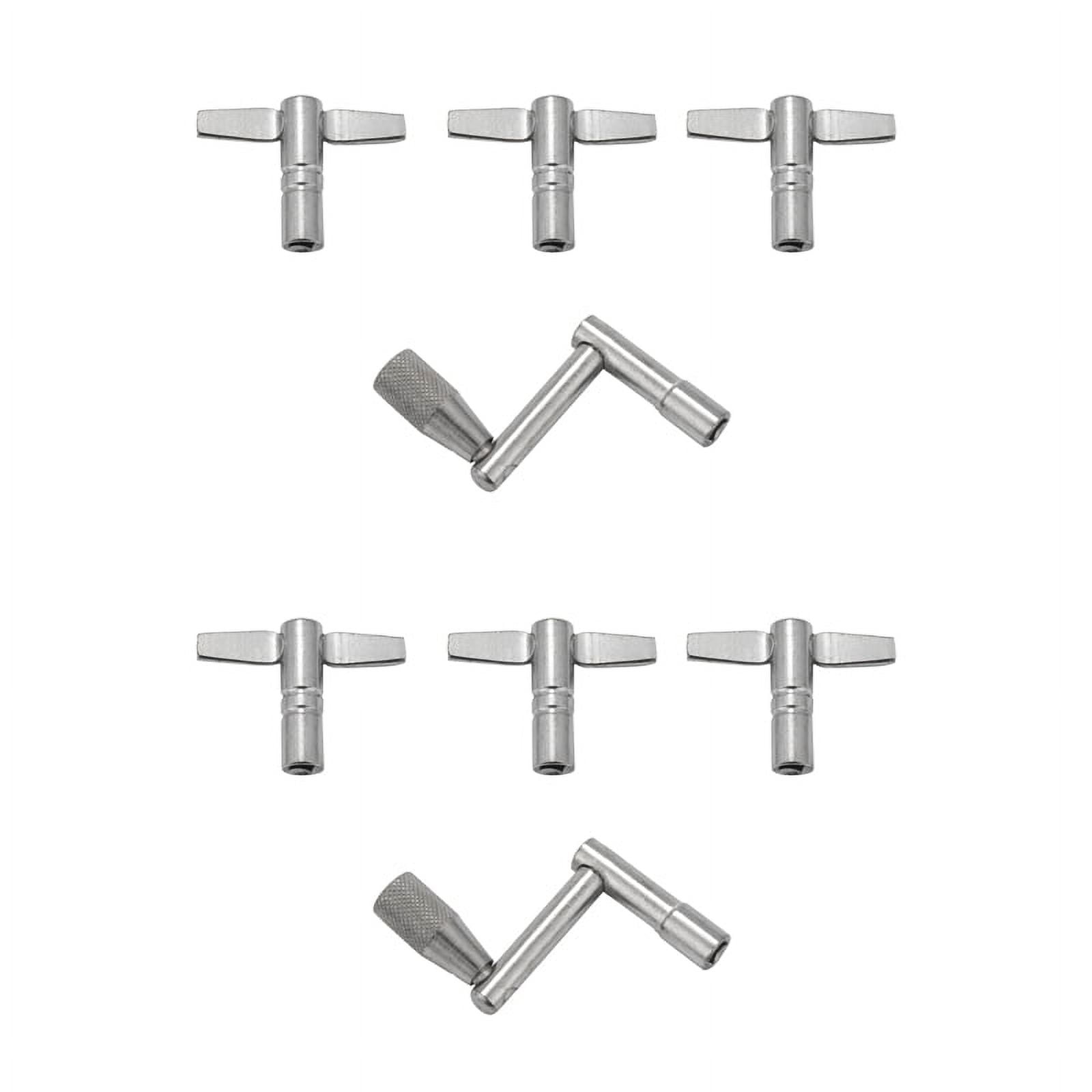 Drum Keys 8 Pack Drum Tuning Key with Continuous Motion Speed Key