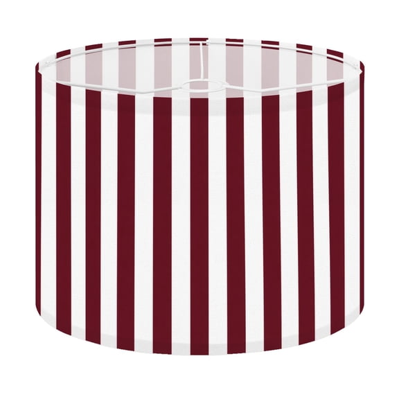 Drum Lamp Shade Black White Stripes Christmas Thanksgiving Gift 13