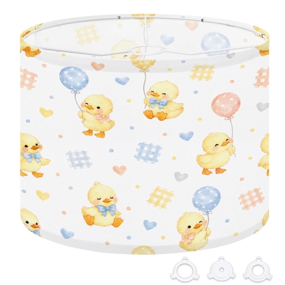 Drum Lampshades 13"x13"x10" Cute goose Adorable goose farm bird Light Shade for Table Lamps Floor Lamp Shades Replacement Assembly Required