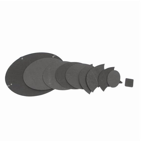 Drum Mute Pad Drum Mute Pad Drum Damping Pad Drum Pads Drum Mute Buttons Drum Mats,1 x Drum Mute Pads Set,Dark Grey