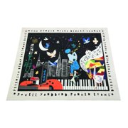 Drum N Base Club Series Jazz Night Drum Mat 5.34' x 4.65'