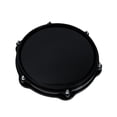 thumbnail image 1 of Black Drum Practice Set with Noise-absorbing Pad for Beginners and Advanced Drummers Perfect Rubber, 1 of 6