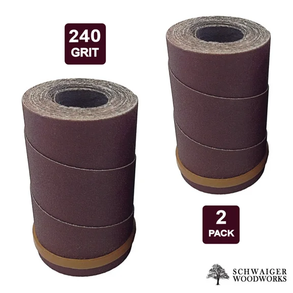 Drum Sander Sanding Wraps/Rolls, 240G For Jet/Performax 16-32 &Ryobi Wds1600, 2