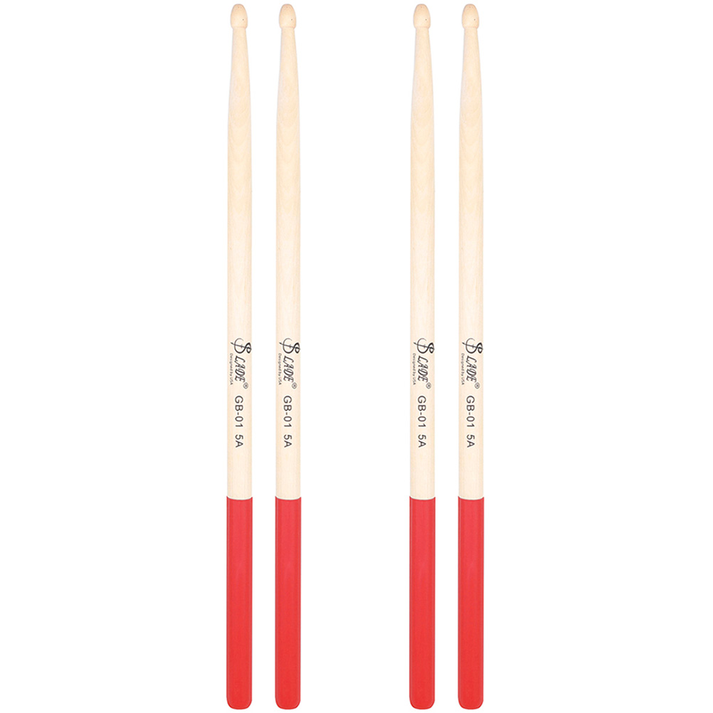 Drum Sticks Accessories for Children and Adults Beginner Practice Performance Wooden Drumsticks