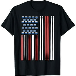 Drummer Vintage American Flag Drumming Drum Sticks T Shirt Drummer Vintage American Flag Drumming Drum Sticks T Shirt