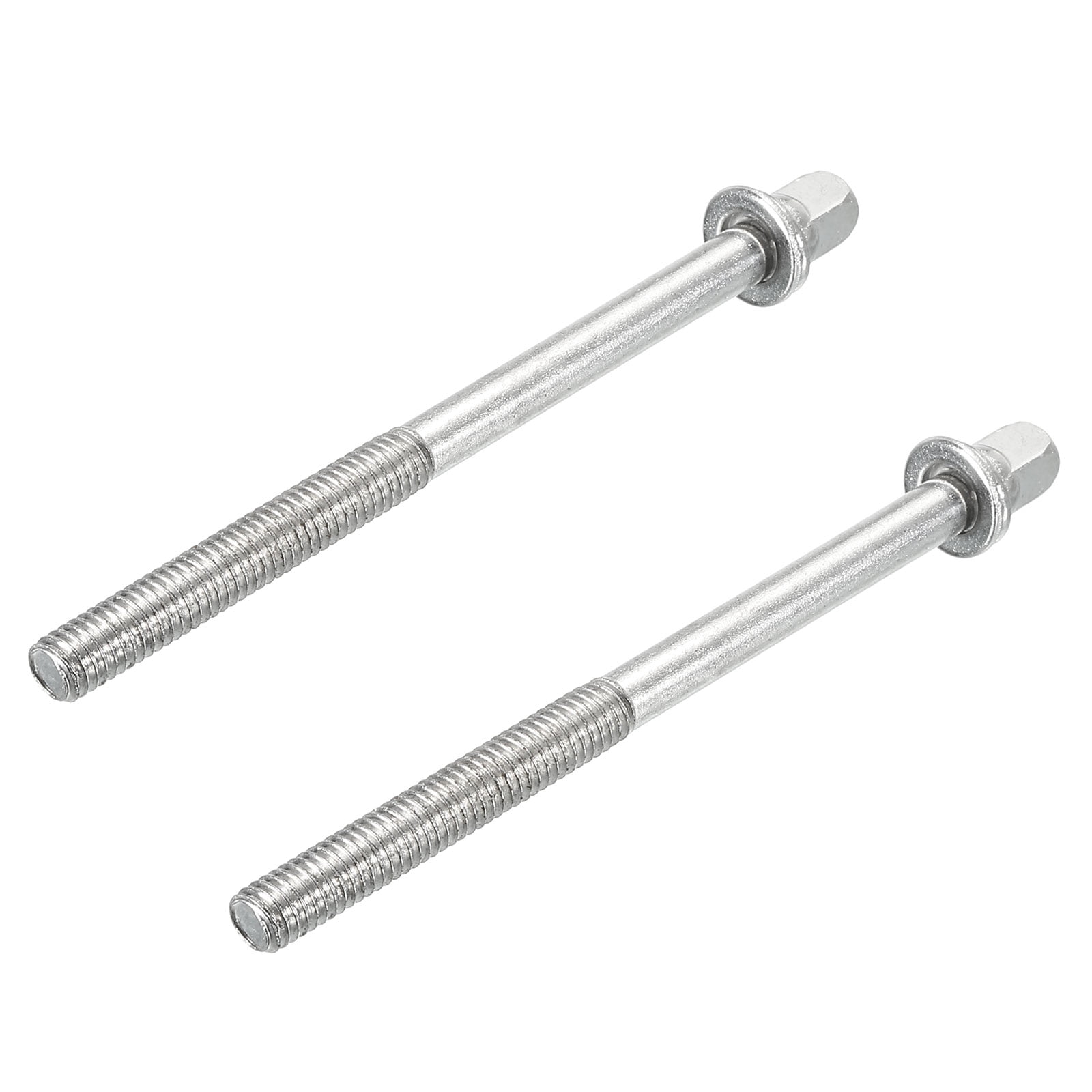 Drum Tension Rods M6 x 60mm for Bass Drum Hardware Parts Accessory