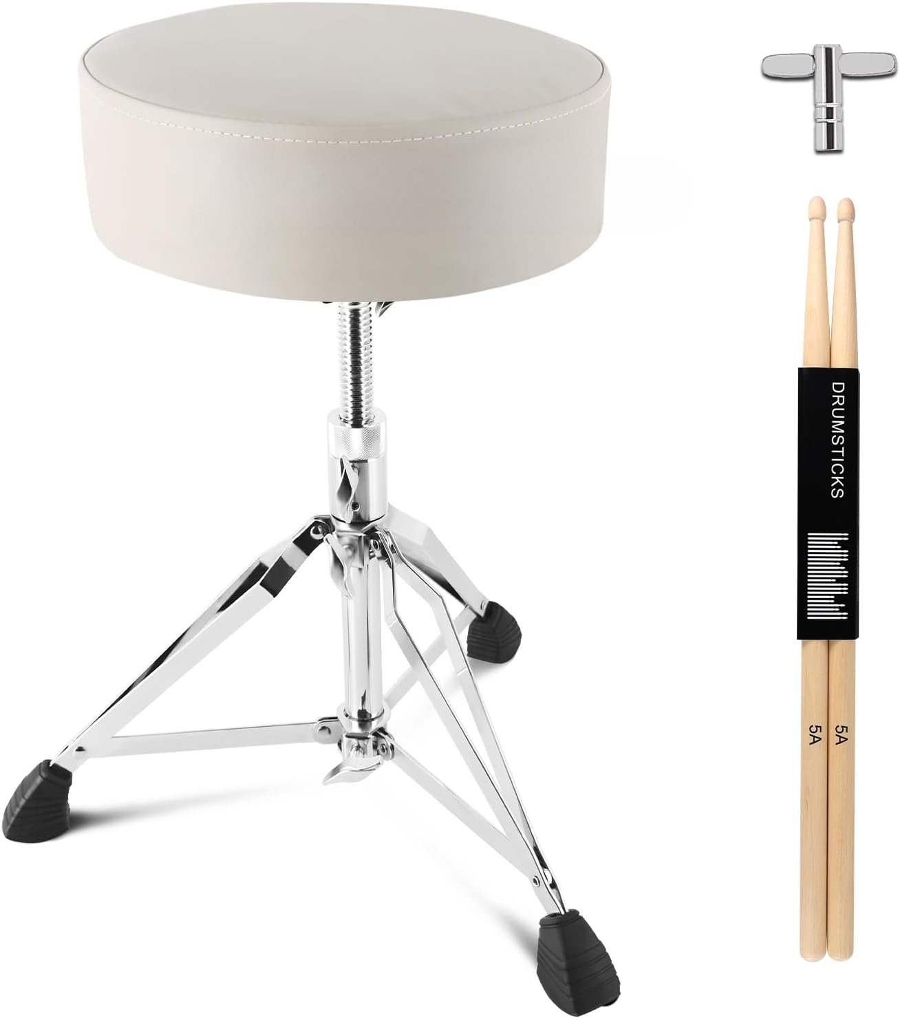 Drum Throne Portable Drum Throne Seat with Air Guide Hole,Drum Stool