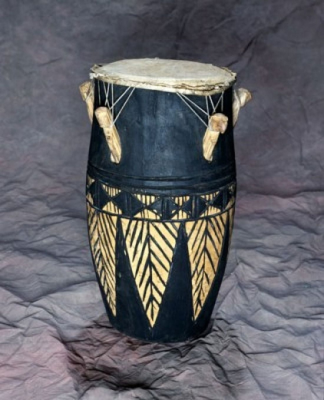 Drum West Africa Canvas Art - (24 x 36)