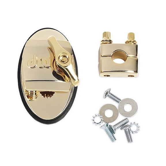 Drum Workshop DWSMTB12GD Old Style Tom Mount Bracket, Gold