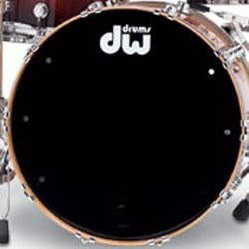 Drum Workshop Gloss Black Vented 22" Bass Drum Head