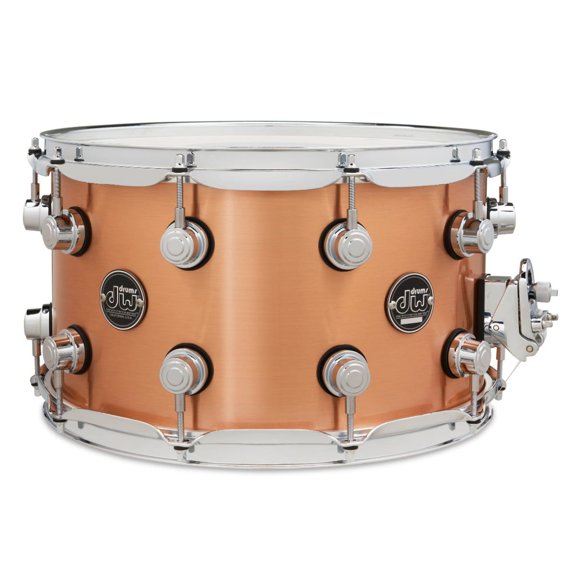Drum Workshop Performance Series, 1mm Polished Copper Snare Drum 8"x14"