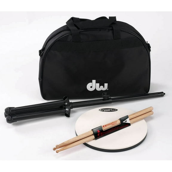 Drum Workshop DWCPPADSTDBG Practice Pad with Stand & Bag