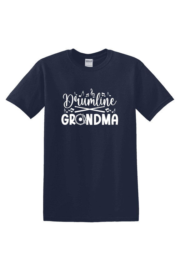 Drumline Grandma Band Family Graphic T-Shirt