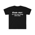 thumbnail image 1 of Drummer Definition Unisex T-shirt S-3XL Drums Drumline Music Musician, 1 of 2
