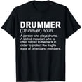 thumbnail image 1 of Drummer Funny - Drummer A Person Who Plays Drums T-Shirt, 1 of 5