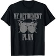 thumbnail image 1 of Drummer My Retirement Plan Funny Drums Retired Drummer T-Shirt, 1 of 3