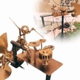 thumbnail image 1 of Drummer Windmill Handmade Metal Percussionist Figurine Rockin Art Garden Decor for Music Lovers and Collectors, 1 of 8