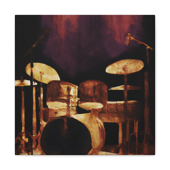 Drumming Masterpiece! - Canvas