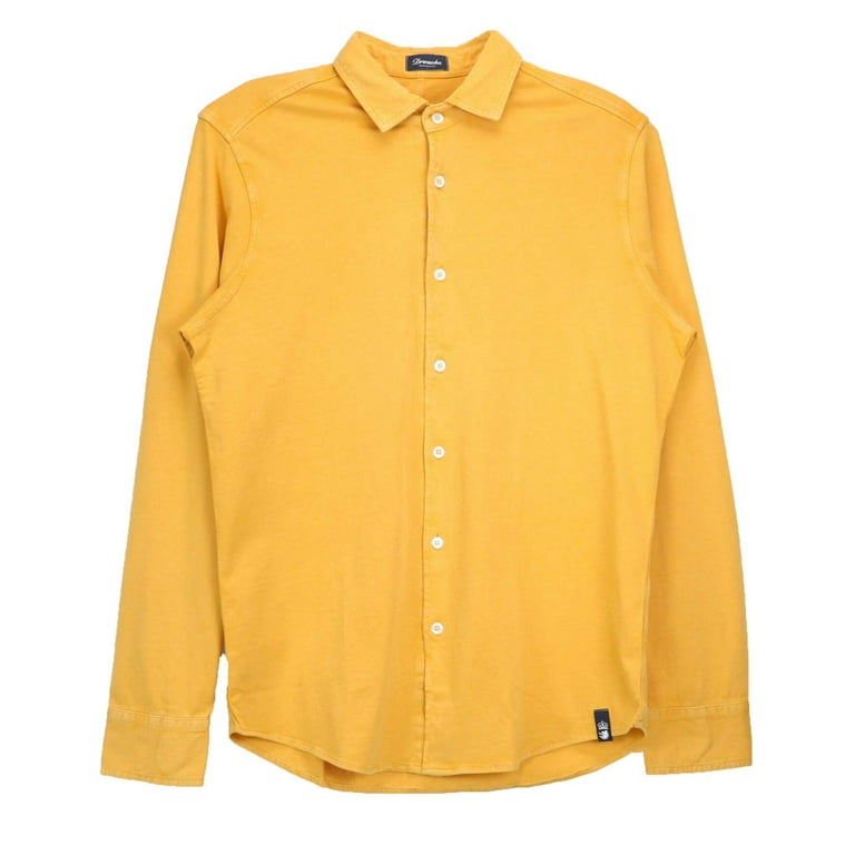 walmart yellow dress shirt