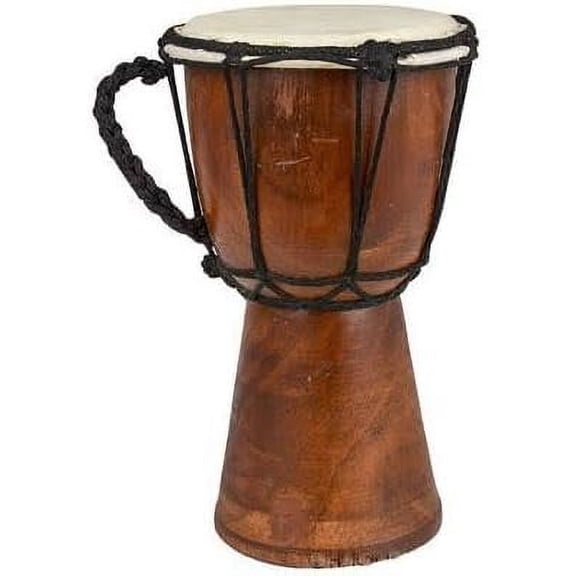 Drums Djembe Drum Djembe jembe is a Rope- goat skin Covered Goblet Drum Played by Hands West Africa style 4x8