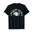 thumbnail image 1 of Drums Drumming Drumset Drumstick Vintage Gift T-Shirt, 1 of 5