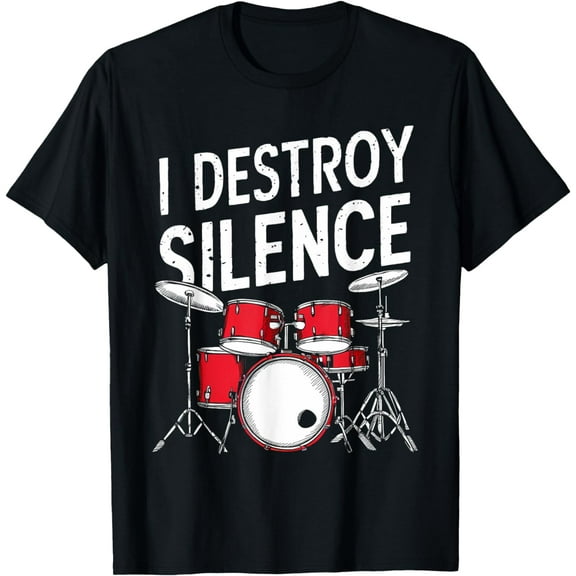 Drums & Percussion Rock Music Drummer Gift: Mens, Womens T-Shirt mens t t men，black，women，misfits，journey ，boys
