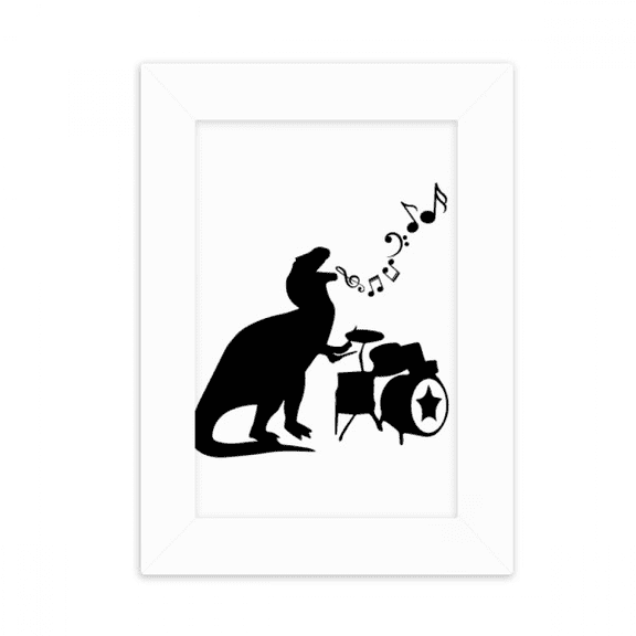 Drums Singing Music Beating Desktop Photo Frame Picture Display Decoration Art Painting