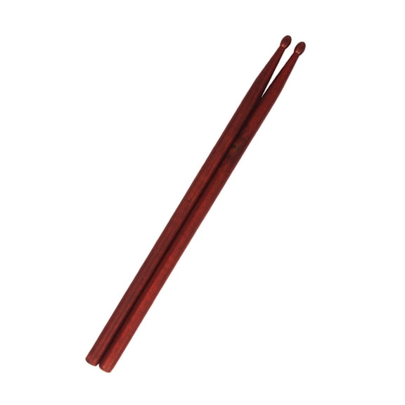 TABLZONE Universal Red Wood Drumsticks, Lightweight and Percussion Sticks, 1 Pair for Drummers