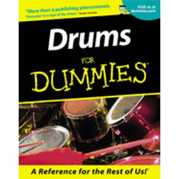 Pre-Owned Drums For Dummies (Paperback) 0764553577 9780764553578