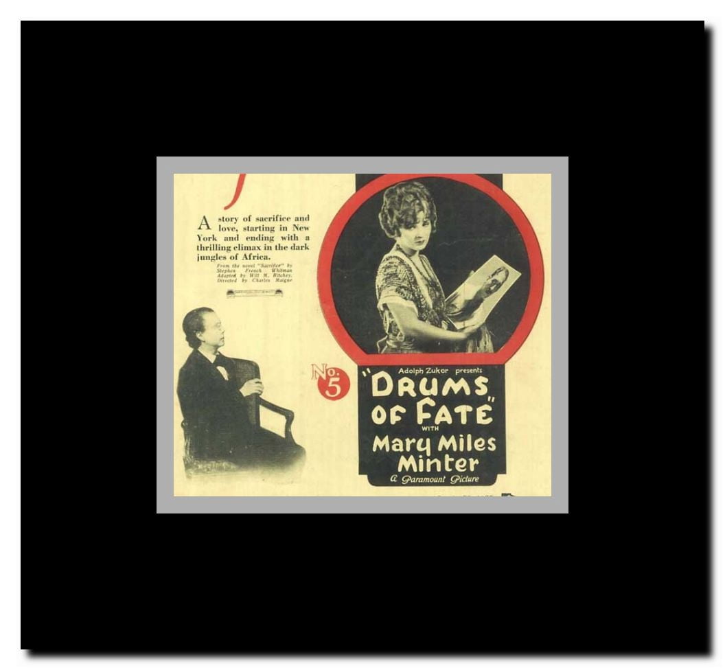 Drums of Fate Framed Movie Poster