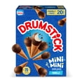 thumbnail image 1 of Drumstick Mini Mini Drums Vanilla Sundae Cones, Kosher, 20 Count, 1 of 15